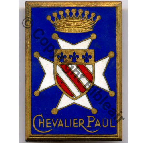 CHEVALIER ESCORTEUR ESCADRE CHEVALIER PAUL 1956  COURTOIS Bol octog grave COURTOIS PARIS Guilloche vrac Src.entame 50EurInv 